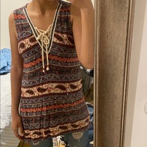 Meraki Blouse w/ crossed strings